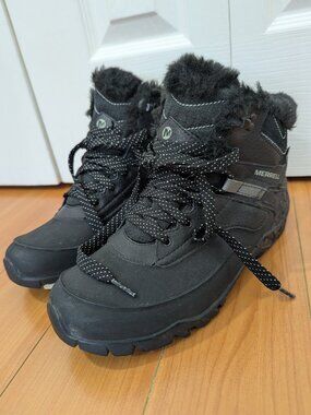 Merrell Women Aurora 6 Ice+ Waterproof Snow Boots